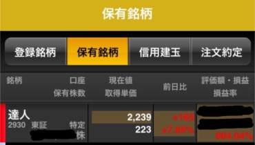利確報告レポート:(2930)北の達人コーポレーションのイメージ